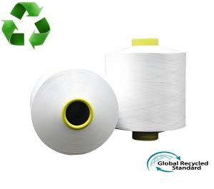 Quality GRS Full Dull Recycled Polyester Filament Yarn Polyester Yarn Fdy wholesale
