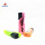 Transparent Color Fashion Electronic Windproof Gas Lighter with Advanced