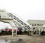 XDEM Mobile Concrete Mixing Station YHZS75 Batching Plant 86KW