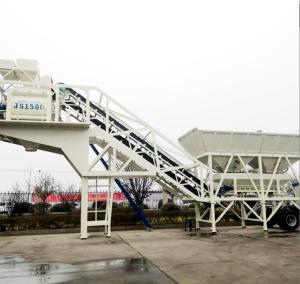 Quality XDEM Mobile Concrete Mixing Station YHZS75 Batching Plant 86KW wholesale