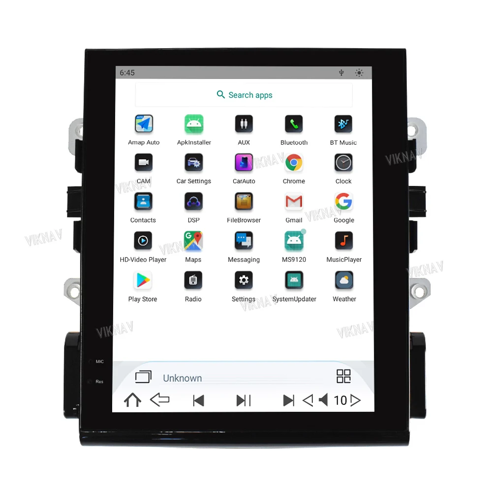 Viknav Car Radio For Porsche Macan (2010-2015) 10.4 inch Auto Vertical Screen Carplay GPS Navigation Multimedia Player