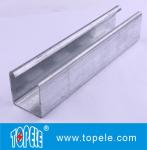 Plain channel41x25mm, 41x35mm Pre-galvanized Perforated Plain / Slotted Strut