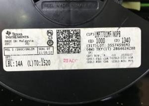 Quality 12V PREC CMOS OP AMP LMP7701MF/NOPB Precision Amplifiers wholesale