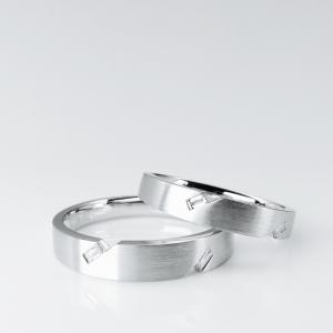Quality Emerald Shape 11.7gGold Diamond Couple Rings Set White Gold wholesale