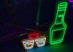 Restaurant Beer Bar Led Neon Flex Tube Silica Gel Acrylic