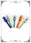 Smoking Pipes Curved Snake Pyrex Glass Oil Burner Glass Tube Dab Rig