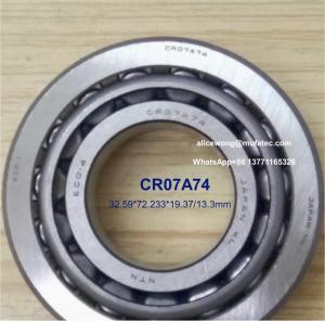 Quality CR07A74 Benz differential bearings inch taper roller bearings 32.59*72.233*19.37/13.3mm wholesale