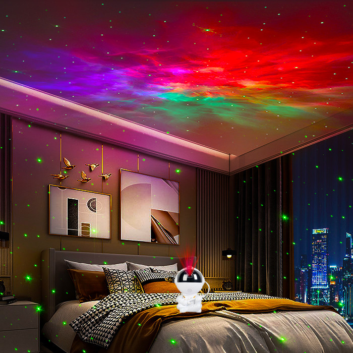 Astronaut Nebula Space Star Projector LED Multicolor Kids Gift