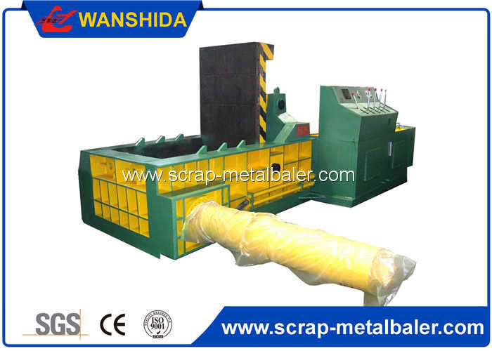 Recycling 250Ton Scrap Metal Baler , Metal Hydraulic Baler Press Machine