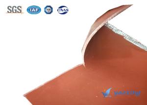 Quality Certified 2.0mm Aging Resistant Two Sides Silicone Coated Glass Fabric wholesale