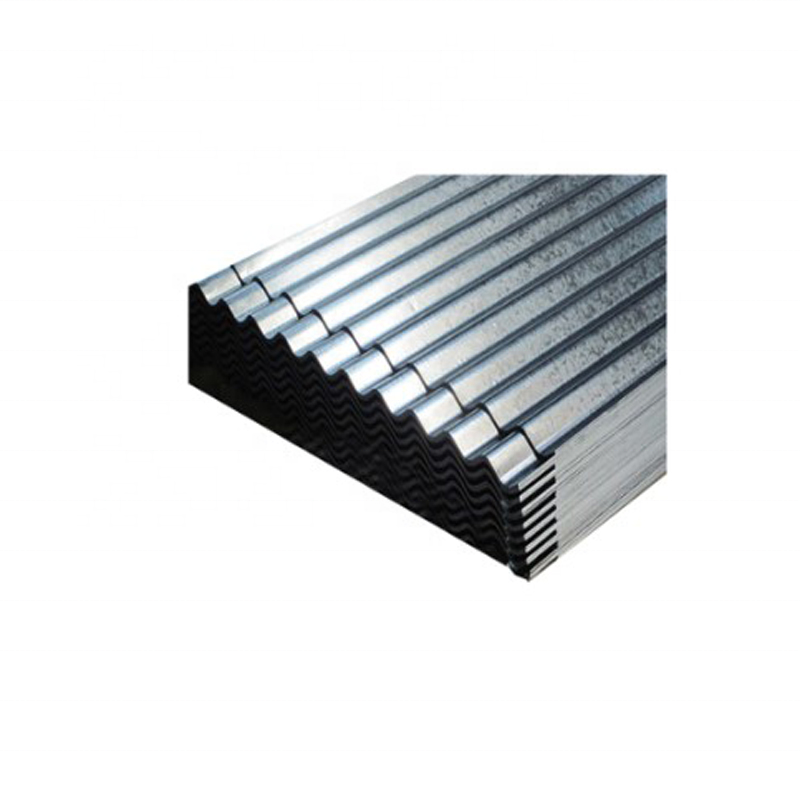 Warehouse Shed 1250mm Galvanized Corrugated Steel Roofing Wear Resistant