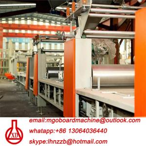 Quality Fully Automatic Fire Resistant Mgo Slab / Magnesium Oxide Board Production Line wholesale