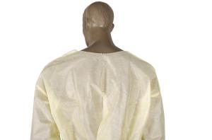 Quality Unisex Non Woven Disposable Medical Gowns 30g-60g Food Industry wholesale