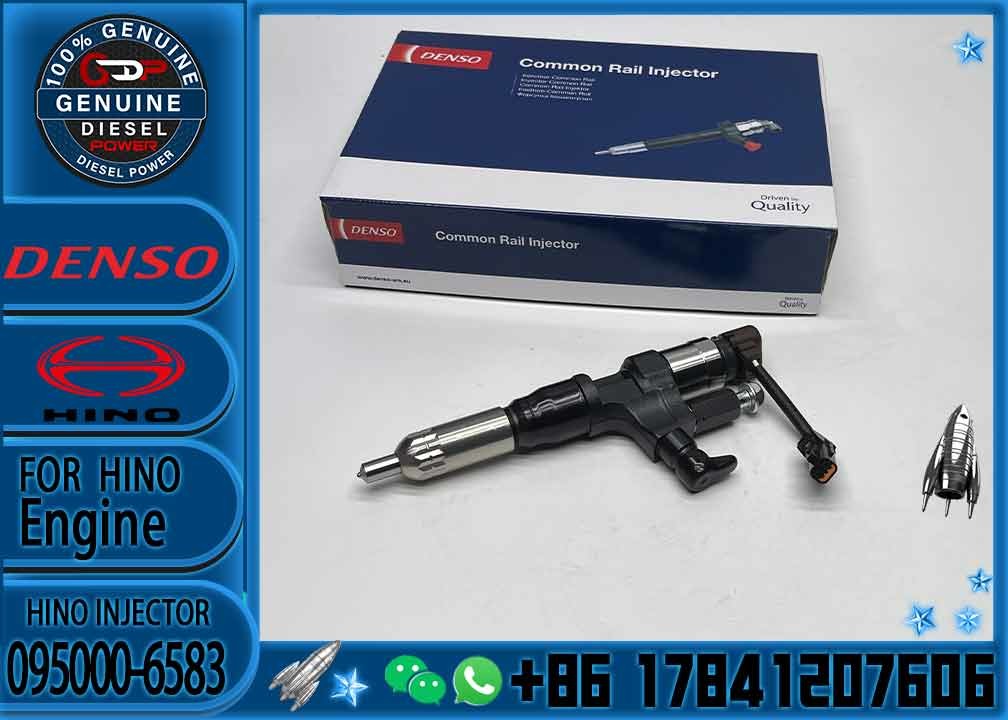 Diesel Common rail fuel injector 095000-6581 095000-6582 095000-6583 23670-E0320 for denso HINO J08E 330PS