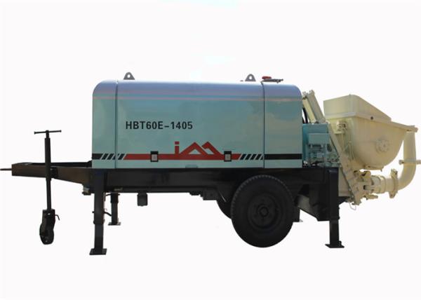 Electric Motor Slide Valve Type Hydraulic Concrete Pump for Foundation Pile