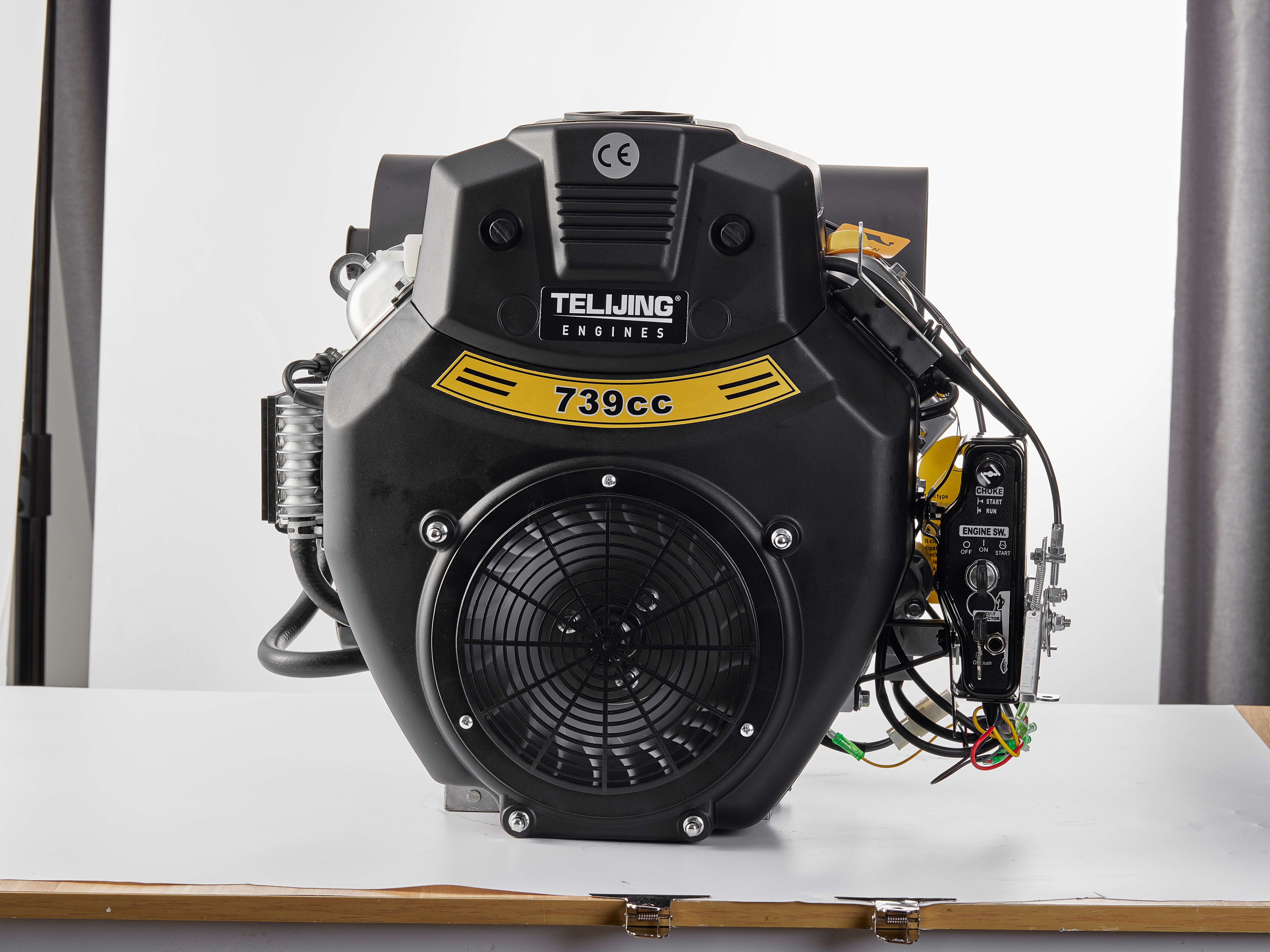 Wooden Hull Boat Electric Marine Gasoline Engine 2 Cylinder 545*485*495 Stroke 4 Stroke