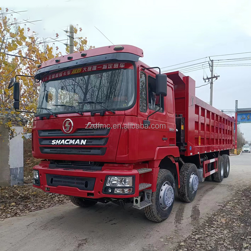 Shacman F3000 x3000 Dump Truck 8X4 380HP 12 tyres 40 ton Used Dumper Tipper Truck 1