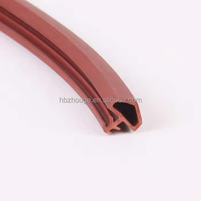 Customized Inner and Outer Diameter Silicone Rubber Profile for Car Window Glass Extrusion