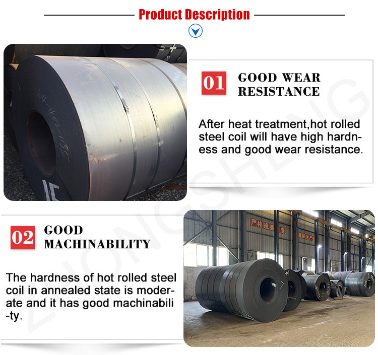 Hot Rolled Technique Q195 Q235 Q345 S235jr ASTM A36 A53 2mm 4mm 6mm 10mm Black Iron Metal Roll Mild Ms Carbon Steel Coil