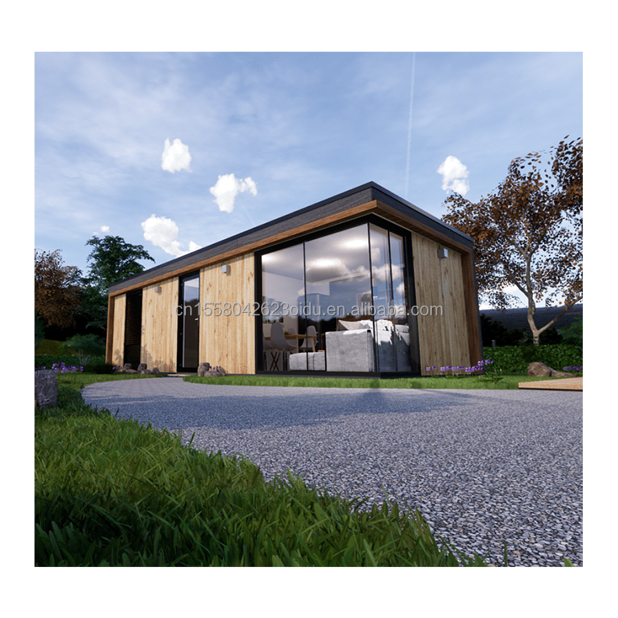 Wooden Houses for Hotel 2 Bedrooms Steel Structure Activity Rooms Directly from Manufacturers