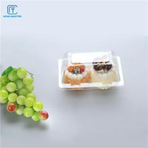 Quality Eco Friendly 17.5x12x12cm Disposable Fruit Salad Containers wholesale