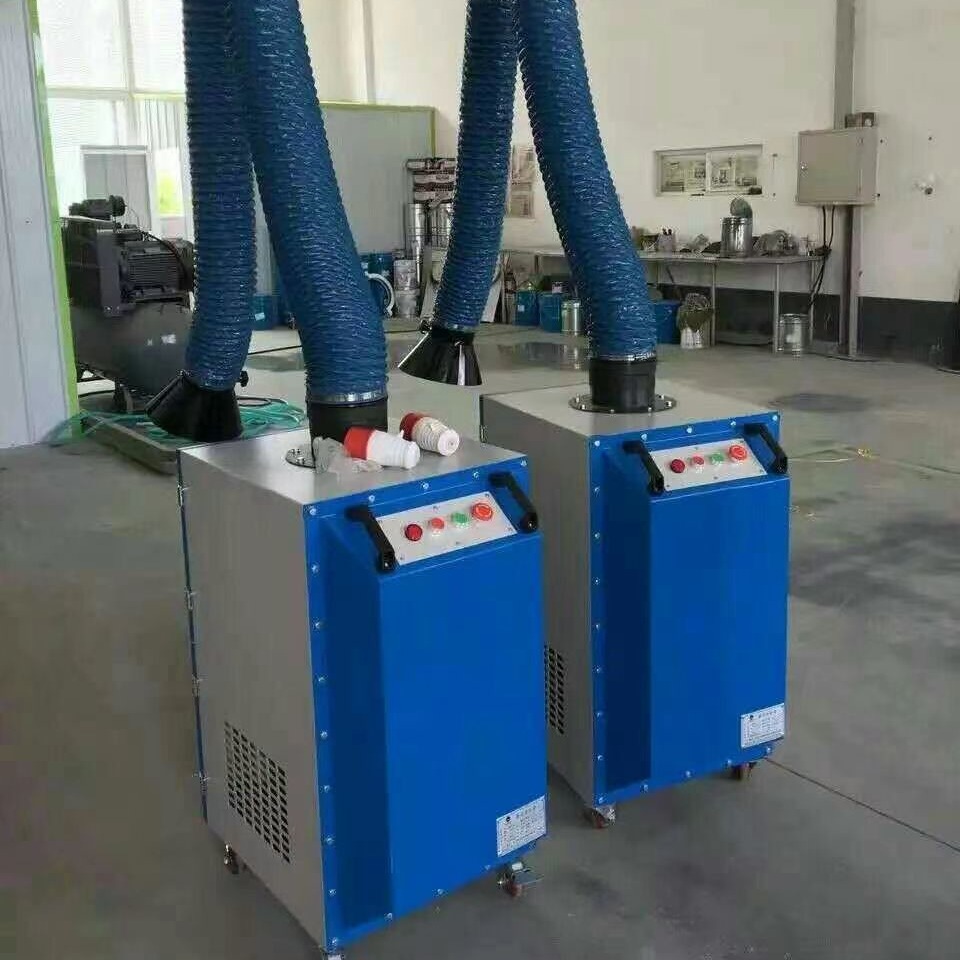 Industrial With HEPA Filter Industrial Portable Mobile Fume Dust Extractor for Laser Welding