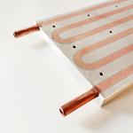 Rustproof Painting Liquid Cooled Heat Sink , Stable Cold Plate Electronics