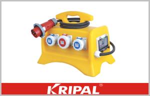 Quality IP65 Portable Industrial Electricity Distribution Box with Socket Outlets wholesale