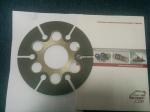 Black Carbon-Based Disc Plate For KOMATSU CA0136112 CA0132690