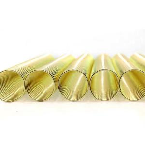 Quality 13-80mm Gold-Plated Binding Spiral Coil Suitable For Notebook Desk Calendar wholesale