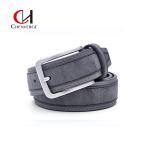 OEM Men's Leather Belts Two Colors Splicing Casual Fashion Lengthened Pure