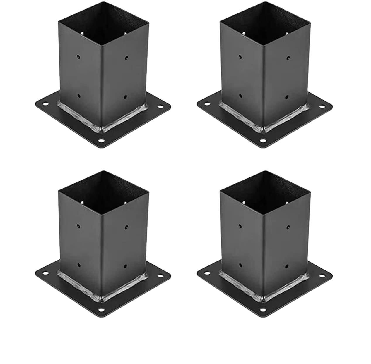 4x4 Q235B Steel Pergola Corner Bracket for Corrosion and Rust Resistant Extension