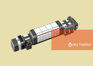 Quality 15 Multi Piping Rotary Tube Furnace 460kW High Temperature Uniformity wholesale