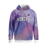 Mens Sports Team Hoodies Patchwork Plaid Contrast Faux Twinset Casual Drawstring