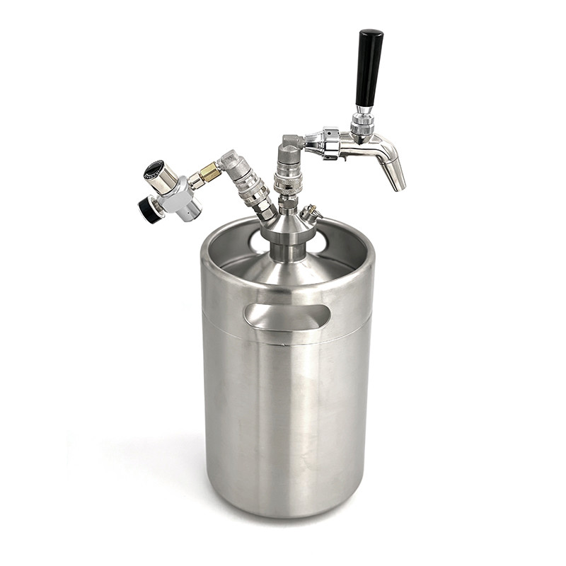 Food Grade SS304 Home Brew Keg Ball Lock Gas Connector