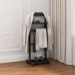 Home Wooden Coat And Shoe Stand For Entrance Hallway OEM / ODM