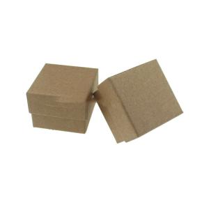Quality Paper Personalised Jewellery Packaging / Gift Rings Kraft Earring Boxes wholesale