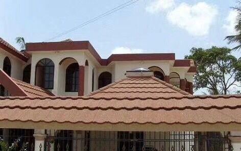 Popular Waviness Stone Coated Roof Tile Aluminum Zinc Roofing Shingle