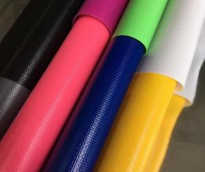 Quality PVC Tarp PVC Tarpaulin Fabric With Eyeles For High Tensile PVC Sheet wholesale