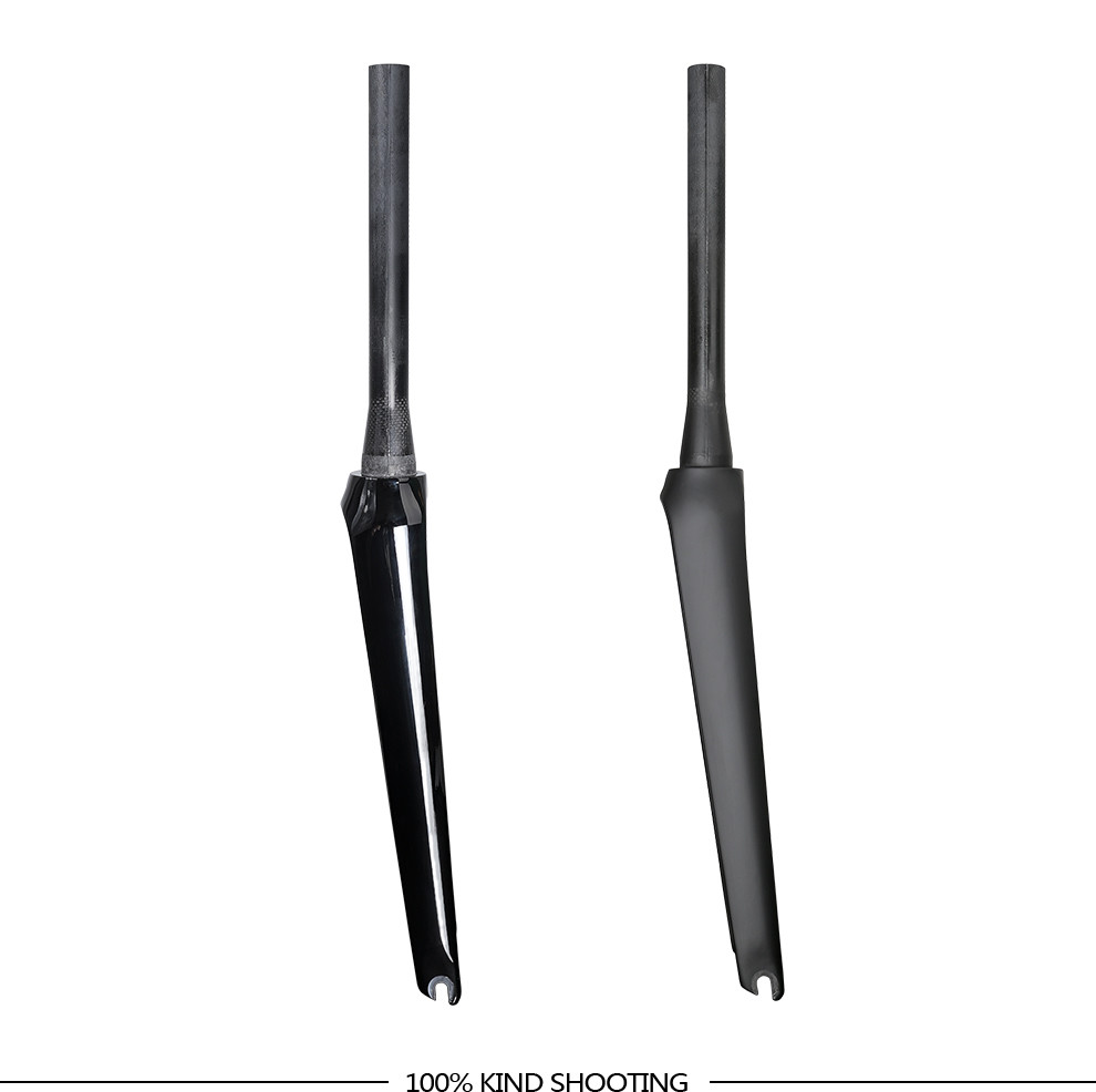 V Brake Carbon Road Bike Fork Aero Shaping Racing Road Bike Fork 700C