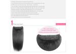 Length 20inch Clip Lace Clip in Hair I-tip U-tip Flip in Hair Halo Hair