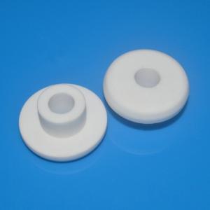 Quality Electrical Resistivity Flanged Alumina Ceramic Parts , Ceramic Bush Industrial Grade wholesale