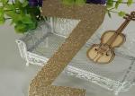 Letters Z Die Cut Large Glitter Foam Letters 300gsm Glitter Paper For Card