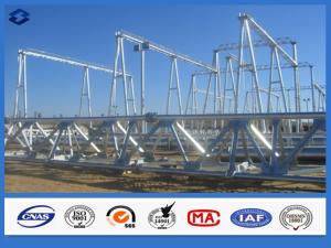 Quality Hot Dip Galvanized Electricity Transmission Substation Structure Steel Pole wholesale