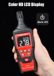 Black And Red HT618 100% Digital Temp And Humidity Meter