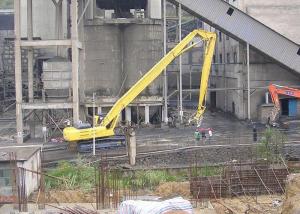 Quality Remove Concrete Long Reach Boom , Excavator Boom Stick 3570 Mm Transport Height wholesale
