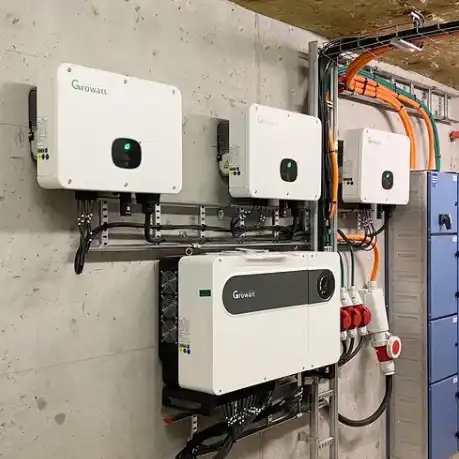 High Voltage Growatt Solar Inverter MID 25KTL3-X Three Phase 25KW On Grid Inverter