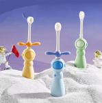 Custom Fun cartoon toothbrushes for kids children baby are safe and non-toxic