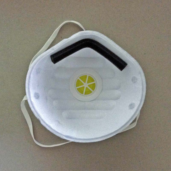 N95 dust mask full face mask respirator,Cup type mask,white with valve,efficiently filtrate toxic dusts, mists