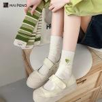 Cotton Women's Personalized Socks Sustainable Everyday Breathable Casual Socks